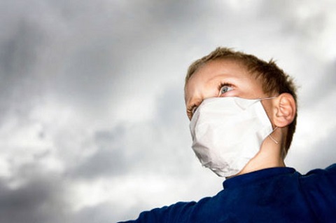 93 درصد کودکان زیر 15 سال جهان در هوای آلوده تنفس میکنند.
